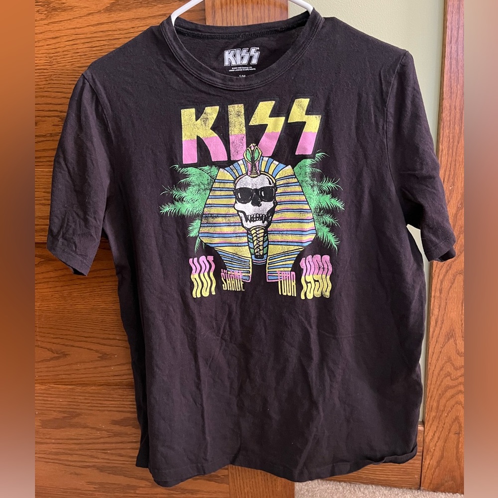Small Black Kiss T-Shirt